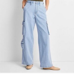 Womens Universal Thread Cargo Jeans 17r